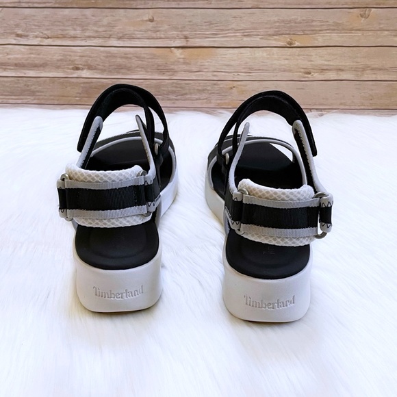 Timberland Women’s Black Los Angeles Wind Sporty Slingback Sandals - Picture 6 of 8